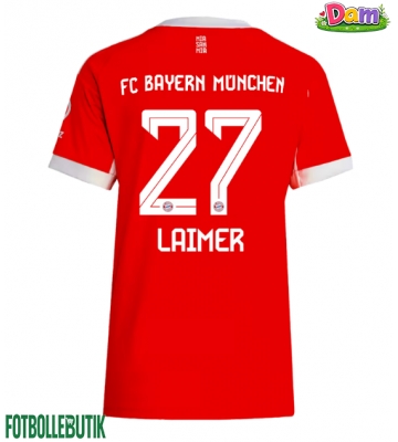 Bayern Munich Konrad Laimer #27 Hemmatröja Kvinnor 2025-26 Kortärmad